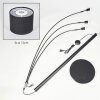 Bassagoda Lámpara de pie Negro, 3 luces