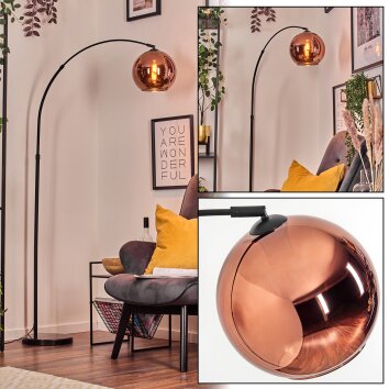 Koyoto Lámpara de pie Negro, 1 luz