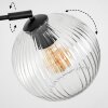 Koyoto Lámpara de pie Negro, 1 luz