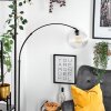 Koyoto Lámpara de pie, Lámparas de pie tipo arco Negro, 1 luz