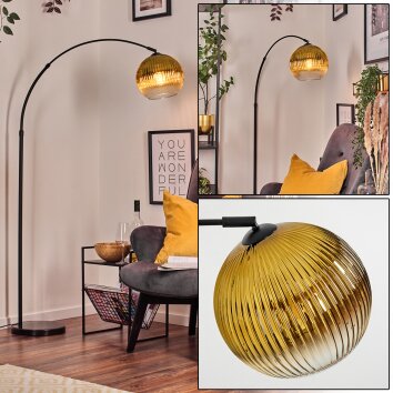 Koyoto Lámpara de pie Negro, 1 luz