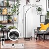 Koyoto Lámpara de pie, Lámparas de pie tipo arco Negro, 1 luz