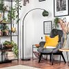 Koyoto Lámpara de pie, Lámparas de pie tipo arco Negro, 1 luz