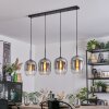 Apedo Lámparas suspendidas, Lámparas colgantes Transparente, Ahumado, 4 luces