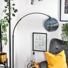Koyoto Lámpara de pie Negro, 1 luz
