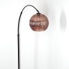 Koyoto Lámpara de pie Negro, 1 luz