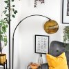 Koyoto Lámpara de pie Negro, 1 luz