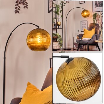 Koyoto Lámpara de pie Negro, 1 luz