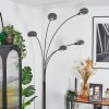 Nikkala Lámpara de pie Cromo, Negro, 5 luces