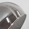 Nikkala Lámpara de pie Cromo, Negro, 5 luces