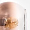 Koyoto Lámpara de pie Transparente, Color cobre, 4 luces