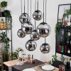 Gastor Lámparas suspendidas, Luminarias esféricas, Lámparas colgantes Ahumado, 8 luces