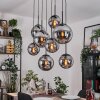 Gastor Lámparas suspendidas, Luminarias esféricas, Lámparas colgantes Ahumado, 8 luces