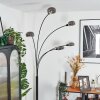 Nikkala Lámpara de pie Negro, 5 luces