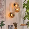 Koyoto Luminarias esféricas, Apliques Colores ámbar, 3 luces