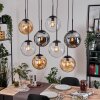 Gastor Lámparas suspendidas, Luminarias esféricas, Lámparas colgantes Colores ámbar, Transparente, Ahumado, 8 luces