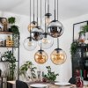 Gastor Lámparas suspendidas, Luminarias esféricas, Lámparas colgantes Colores ámbar, Transparente, Ahumado, 8 luces