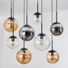 Gastor Lámparas suspendidas, Luminarias esféricas, Lámparas colgantes Colores ámbar, Transparente, Ahumado, 8 luces