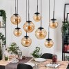 Gastor Lámparas suspendidas, Luminarias esféricas, Lámparas colgantes Colores ámbar, 8 luces