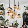 Gastor Lámparas suspendidas, Luminarias esféricas, Lámparas colgantes Colores ámbar, 8 luces