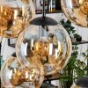 Gastor Lámparas suspendidas, Luminarias esféricas, Lámparas colgantes Colores ámbar, 8 luces