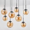 Gastor Lámparas suspendidas, Luminarias esféricas, Lámparas colgantes Colores ámbar, 8 luces