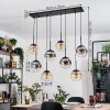 Gastor Lámparas suspendidas, Luminarias esféricas, Lámparas colgantes Colores ámbar, Transparente, Ahumado, 8 luces