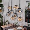 Gastor Lámparas suspendidas, Luminarias esféricas, Lámparas colgantes Colores ámbar, Transparente, Ahumado, 8 luces