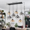 Gastor Lámparas suspendidas, Luminarias esféricas, Lámparas colgantes Colores ámbar, Transparente, Ahumado, 8 luces