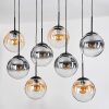 Gastor Lámparas suspendidas, Luminarias esféricas, Lámparas colgantes Colores ámbar, Transparente, Ahumado, 8 luces