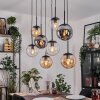 Gastor Lámparas suspendidas, Luminarias esféricas, Lámparas colgantes Colores ámbar, Transparente, Ahumado, 8 luces