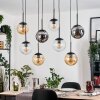 Gastor Lámparas suspendidas, Luminarias esféricas, Lámparas colgantes Colores ámbar, Transparente, Ahumado, 8 luces