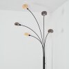 Nikkala Lámpara de pie Negro, 5 luces