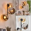 Koyoto Luminarias esféricas, Apliques Colores ámbar, Cromo, Ahumado, 3 luces