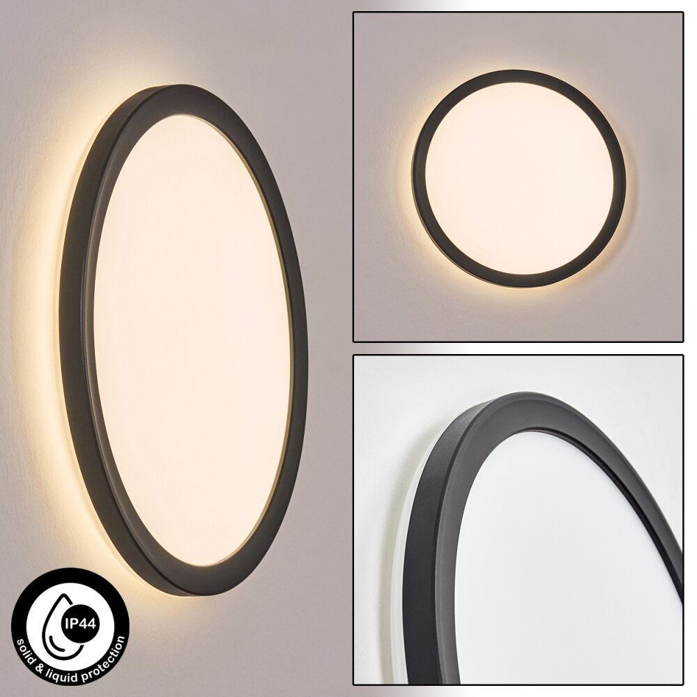 Qadir Aplique de exterior, Plafones LED Blanca, 1 luz main product photo