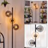 Gastor Lámpara de pie 34 cm Colores ámbar, Ahumado, 3 luces