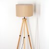 Soungou Lámpara de pie Crudo, Negro, 1 luz