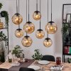 Gastor Lámparas suspendidas, Luminarias esféricas, Lámparas colgantes Colores ámbar, 8 luces