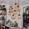 Gastor Lámparas suspendidas, Luminarias esféricas, Lámparas colgantes Colores ámbar, 8 luces
