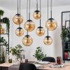 Gastor Lámparas suspendidas, Luminarias esféricas, Lámparas colgantes Colores ámbar, 8 luces