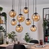 Gastor Lámparas suspendidas, Luminarias esféricas, Lámparas colgantes Colores ámbar, 8 luces