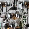 Gastor Lámparas suspendidas, Luminarias esféricas, Lámparas colgantes Transparente, Ahumado, 8 luces