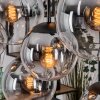 Gastor Lámparas suspendidas, Luminarias esféricas, Lámparas colgantes Transparente, Ahumado, 8 luces