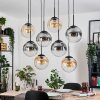 Gastor Lámparas suspendidas, Luminarias esféricas, Lámparas colgantes Colores ámbar, Transparente, Ahumado, 8 luces