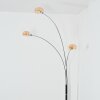 Nikkala Lámpara de pie Cromo, Blanca, 3 luces
