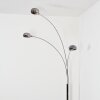 Nikkala Lámpara de pie Cromo, Blanca, 3 luces