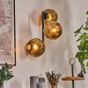 Ripoll Luminarias esféricas, Apliques dorado, 3 luces