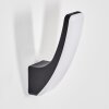 Gilan Aplique de exterior, Apliques LED Negro, 1 luz