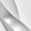 Halan Aplique de exterior, Lámpara Up & Down, Apliques LED Plata, 2 luces
