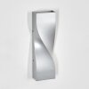 Halan Aplique de exterior, Lámpara Up & Down, Apliques LED Plata, 2 luces